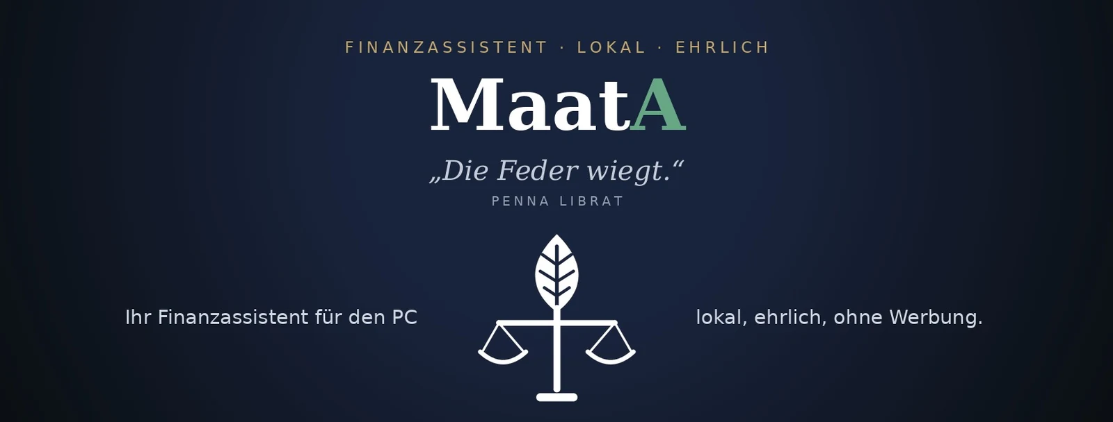 MaatA – Die Feder wiegt